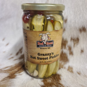 Granny' Hot Sweet Pickles